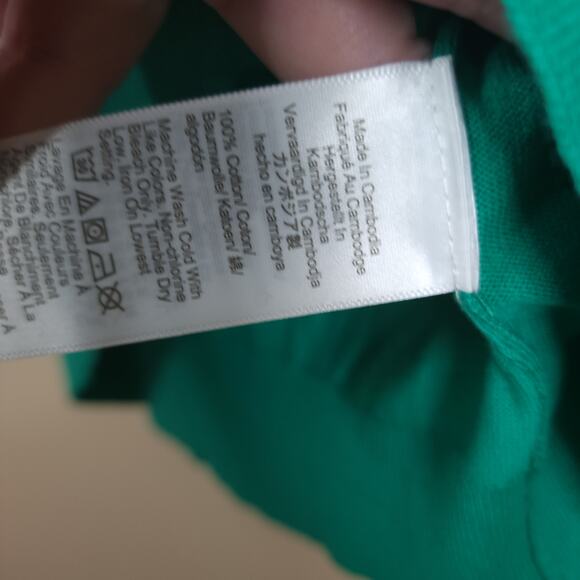 J.CREW Classic cotton cardigan sweater in Green Size S - Picture 8 of 9